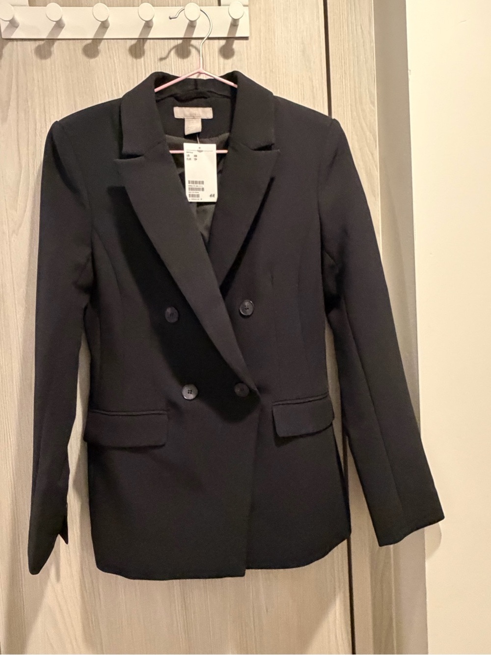 New with Tag H&M Double-Breasted Women's Blazer Jacket Size XS